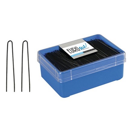 Haarspelden voor knotjes Eurostil (400 pcs) 2