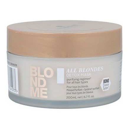 Haarmasker Schwarzkopf Blondme Detox Keratine