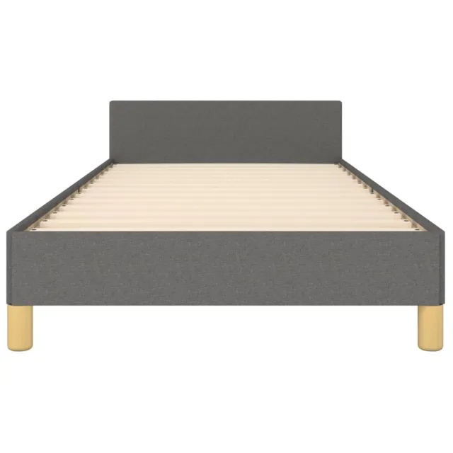 Cadre de lit sans matelas avec tête de lit 90x200cm tissu