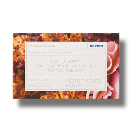 Pastilla de Jabón Korres Sea Lavender Butter 150 g 2