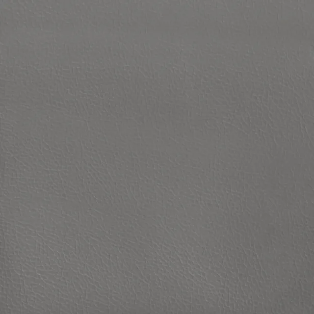 Cadre de lit sans matelas gris similicuir