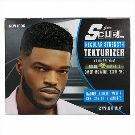 Loción Capilar Luster Scurl Texturizer Kit Regular Cabellos Rizados T