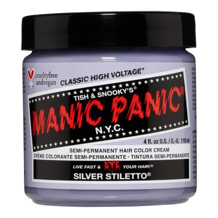 Permanent Dye Classic Manic Panic ‎612600110067 Silver Stiletto (118
