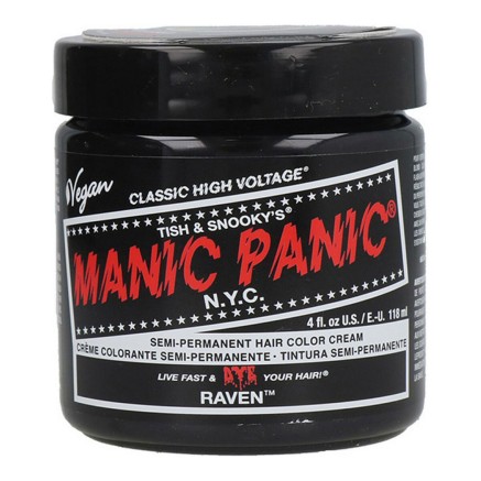 Permanente Kleur Classic Manic Panic ‎HCR 11007 raven (118 ml) 2