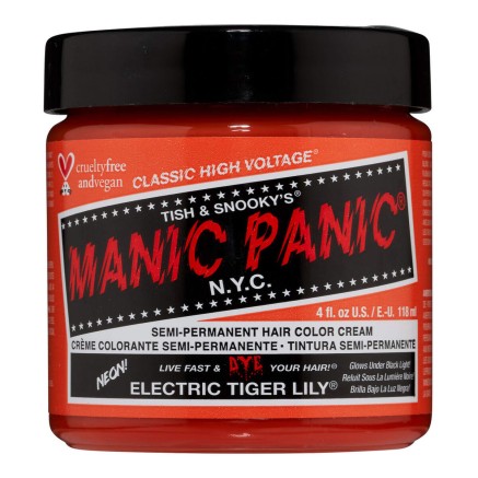 Permanente Kleur Classic Manic Panic Electric Tiger Lily (118 ml)