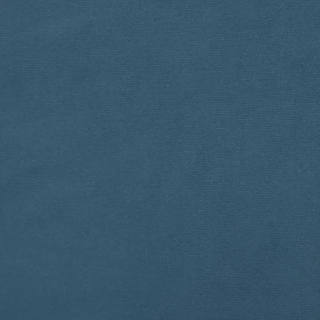 Cadre de lit sans matelas bleu foncé 140x190 cm velours