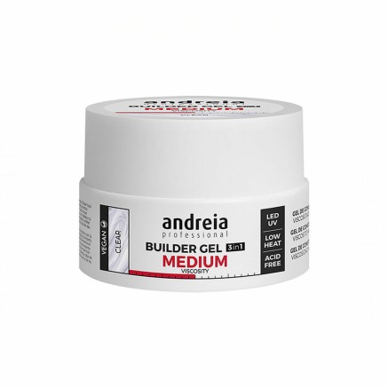 Esmalte de uñas en gel Medium Viscosity Andreia HG0BGMVC22 Tono Claro