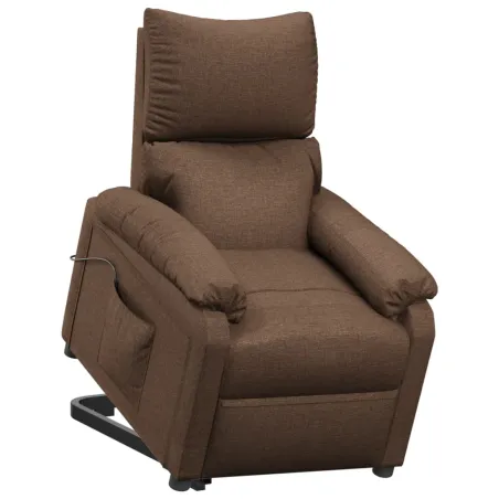 Fauteuil de massage Marron Tissu