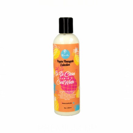 Haarspülung Curls Poppin Pineapple Collection So So Clean Curl Wash (