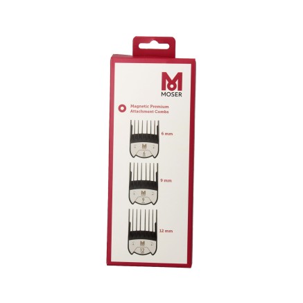 Guide de coupe Moser Magnetic Premium 1801-7000 (6 Unités)