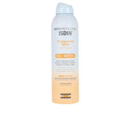 Körper-Sonnenschutzspray Isdin Transparent Spf 50 250 ml