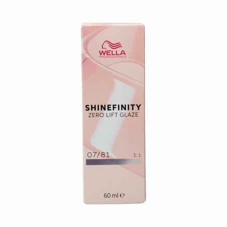 Permanente kleur Wella Shinefinity Nº 07/81 (60 ml)