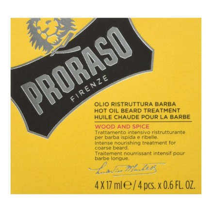 Huile pour barbe Proraso For Men (4 x 17 ml) 2