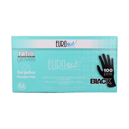 Guantes Desechables Eurostil Guantes Nitrilo 100 Unidades