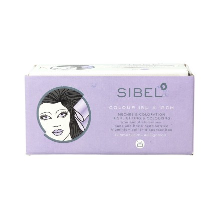 Feuille d’aluminium Sinelco Sibel High Coiffure et esthétique 15 x