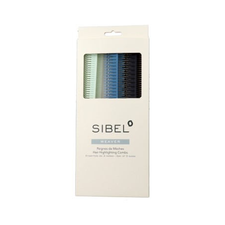 Volumineuze kam Sinelco Sibel Peines 3 Stuks