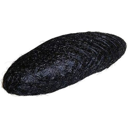 Ciambella per Chignon Eurostil Ripieno Nero 2