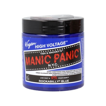 Demi-permanentes Färbemittel Manic Panic Panic High Blau Vegan (237 m