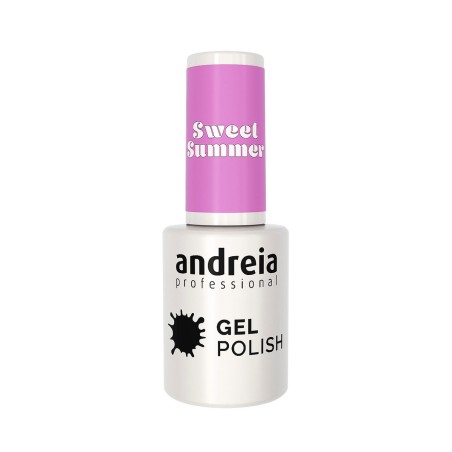 Gellak Andreia Gel Polish 10,5 ml Roze/Paars