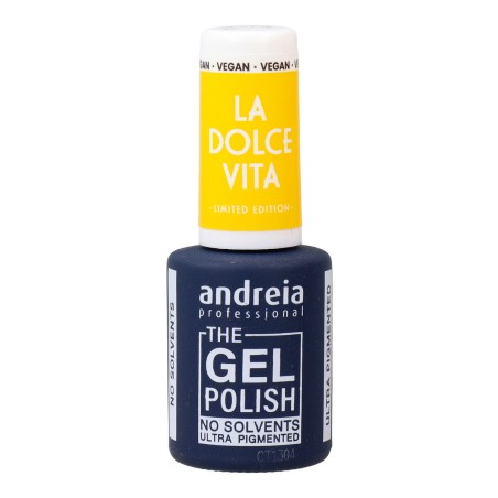 Esmalte de uñas en gel Andreia La Dolce Vita DV4 Canary Yellow 10,5 m