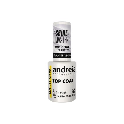 Nagellak Fixer Andreia Shine Master Top Coat 10,5 ml
