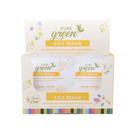Tratamiento Intensivo Reparador Pure Green S.O.S Repair 12 x 10 ml 2