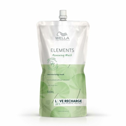 Masque pour cheveux Wella Elements Hydratant Recharge 500 ml 2