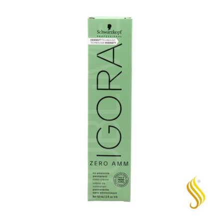 Permanente Kleur Schwarzkopf Igora Zero Amm Nº 6-31 Donker Asblond 60