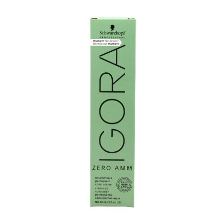 Tinte Permanente Schwarzkopf Igora Zero Amm Rojo Nº 6-68 Rubio Oscuro