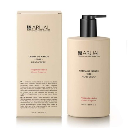 Handcreme Arual Fragancia Clásica 500 ml