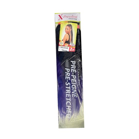 Haarextensies X-Pression Pre-Peigne T1b/Blue 2 Stuks