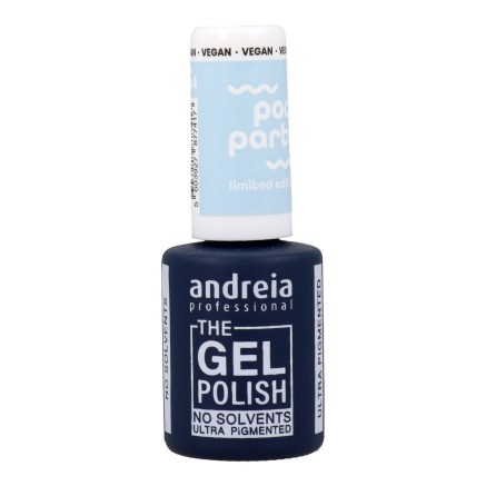 Nail Polish Semi-permanent Andreia Polish Pool Party N.4 Pastel Blue 1