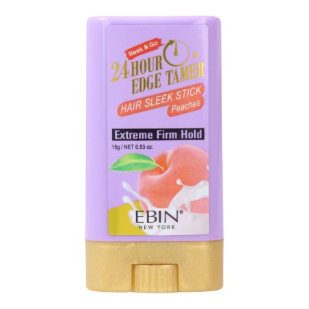 Cera de Fijación Fuerte Ebin New York Edge Sleek Peaches 15 g