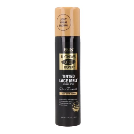 Tinte para peluca Ebin New York Tinted Lace Melt Light Warm Brown 100