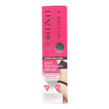 Körpercreme Lorenti Whitening Sensitive Areas 150 ml