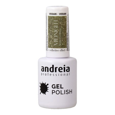 Nagellack Semi-permanent Andreia Polish Reflective Colors Md6 Gold 10,