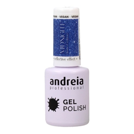 Smalto Semipermanente Andreia Polish Reflective Colors Md1 Azzurro 10,