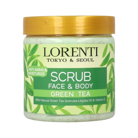 Reinigungspeeling Lorenti Peeling Face & Body Green Tea 500 ml