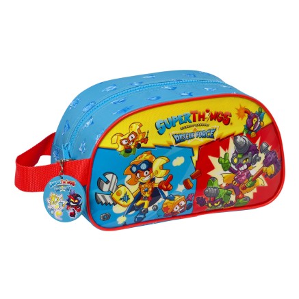 Necessaire per Bambini SuperThings Rescue force Azzurro 26 x 15 x 12 c