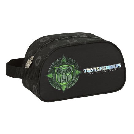 Toilettas voor Kinderen Transformers Zwart 26 x 15 x 12 cm