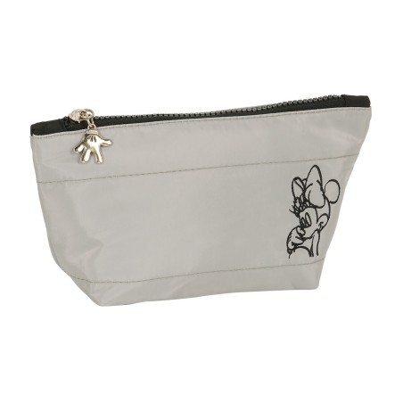 Kulturbeutel für die Schule Minnie Mouse Teen Sand Hellgrau 23 x 12 x