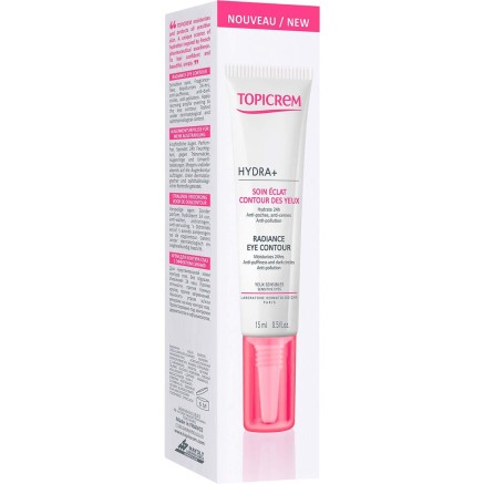 Crema para Contorno de Ojos Topicrem Radiance Hydra+ 15 ml