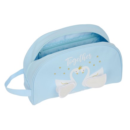 Trousse de Toilette Glow Lab Cisnes Bleu clair 28 x 18 x 10 cm 2