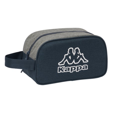 Toilettas voor op School Kappa Dark navy Grijs Marineblauw 26 x 15 x 1