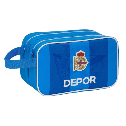 Neceser Escolar R. C. Deportivo de La Coruña Azul Deportivo 26 x 15 x