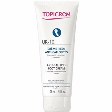 Vochtinbrengende Voetcrème Topicrem Anti-Calluses Behandeling voor li