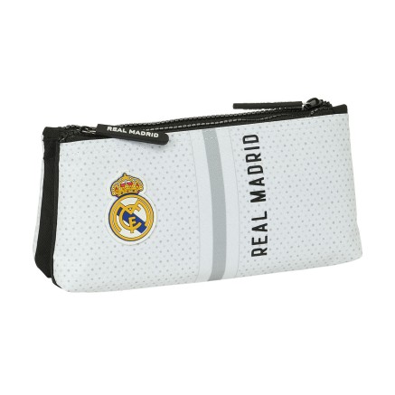 Nécessaire de Voyage Real Madrid C.F. Blanc Gris Sportif 22 x 10 x 8