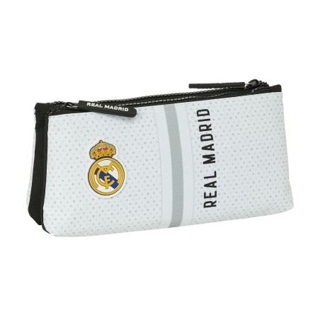 Nécessaire de Voyage Real Madrid C.F. Blanc Gris Sportif 22 x 10 x 8