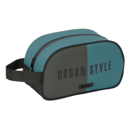 Necessaire da Viaggio Safta Urban style Azzurro Grigio 26 x 15 x 12 cm