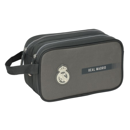 Necessaire da Viaggio Real Madrid C.F. Grigio Sportivo 26 x 15 x 12.5
